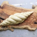 Challah board olive