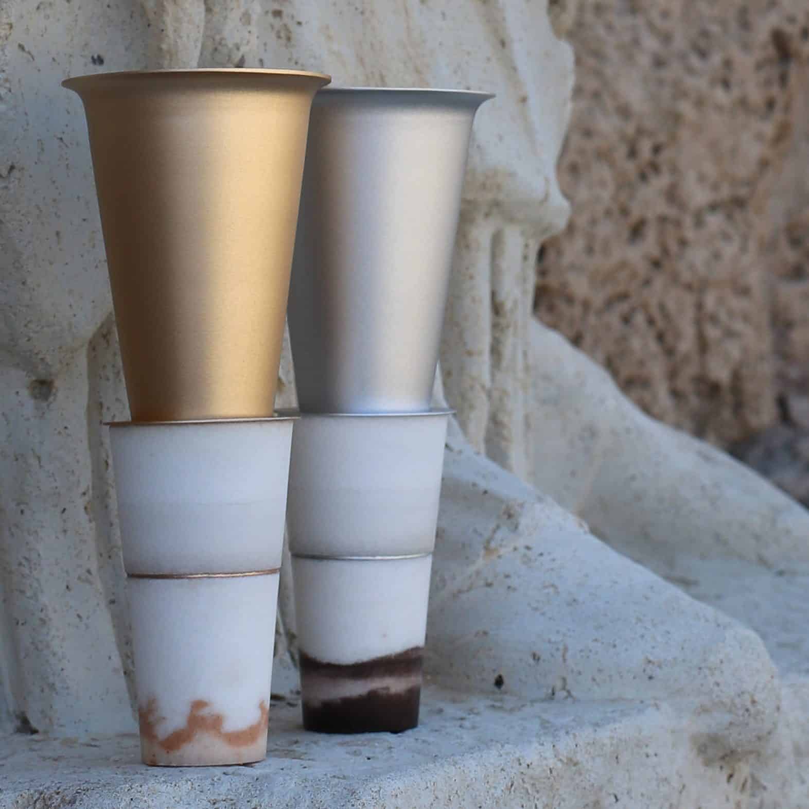 Shabbat Kiddush Cups Judaica Gift