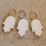 hamsa keychain pure