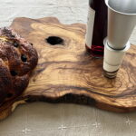Olive Wood Challah Board Made in Israel
